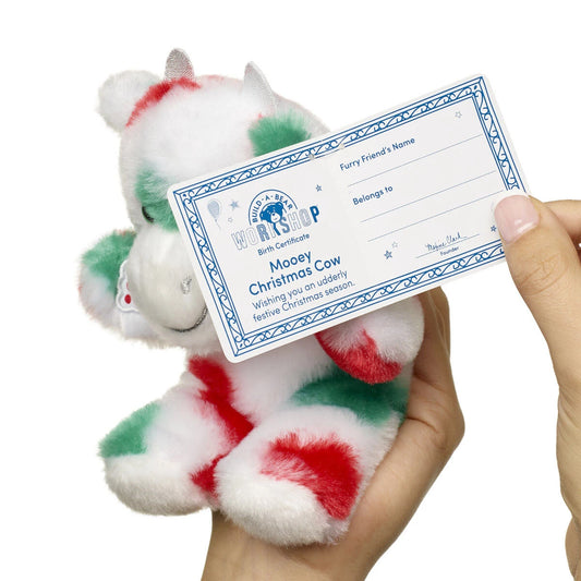 Mini Beans Mooey Christmas Cow Plush Toy | Build-A-Bear® - US 7763