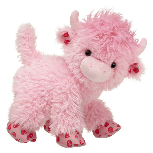 Strawberry Highland Cow Stuffed Animal | Build-A-Bear® - US 9857