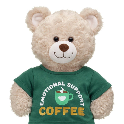 Emotional Support Coffee T-Shirt for Plush Toys | Build-A-Bear® - US 5304