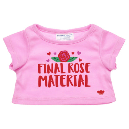 Final Rose Material T-Shirt for Plush Toys | Build-A-Bear® - US 0867