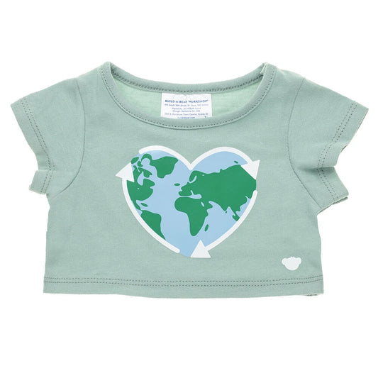 Earth Heart T-Shirt for Stuffed Animals | Build-A-Bear® - US 2215