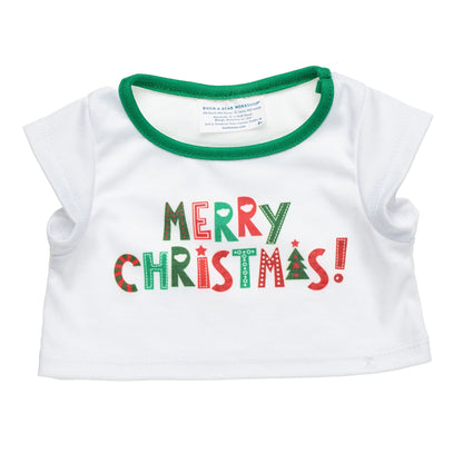 Merry Christmas T-Shirt for Stuffed Animals | Build-A-Bear® - US 4485