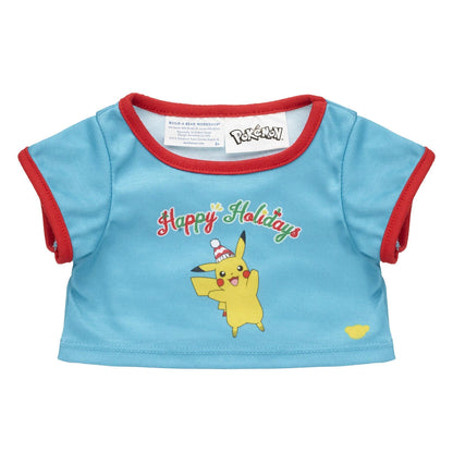Pokémon Happy Holidays Tee for Plush Toys | Build-A-Bear® - US 8384