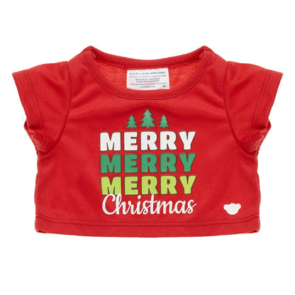 Merry Christmas T-Shirt for Plush Toys | Build-A-Bear® - US 1517