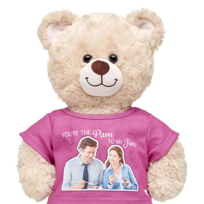 Pam and Jim The Office T-Shirt for Stuffed Animals | Build-A-Bear® - US 6615