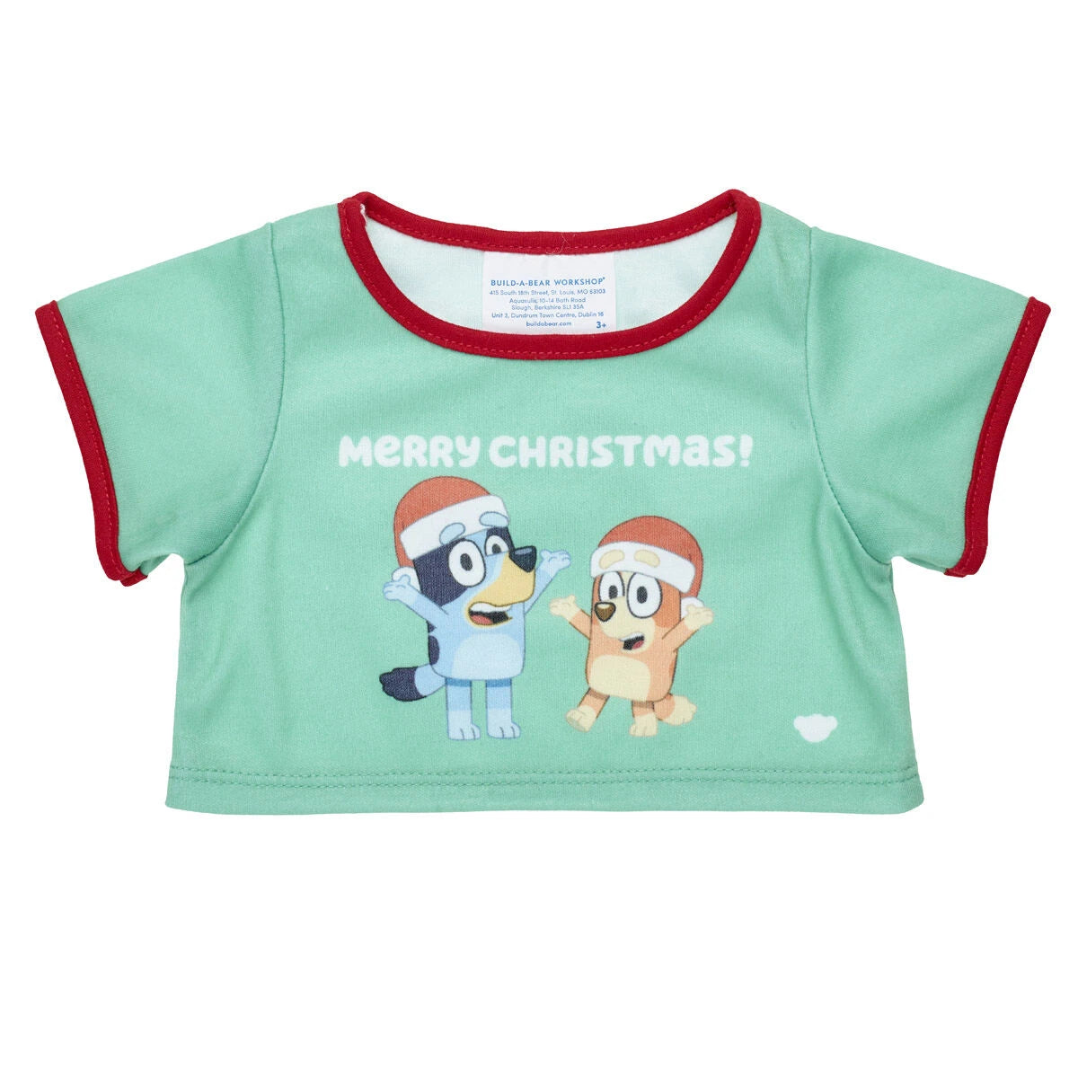 Bluey Christmas T-Shirt | Build-A-Bear - US 2505