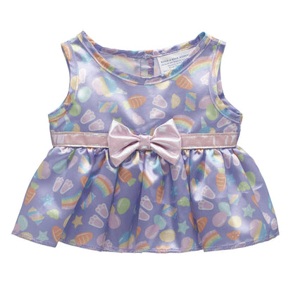 Easter Candy Print Dress | Build-A-Bear - US 3437