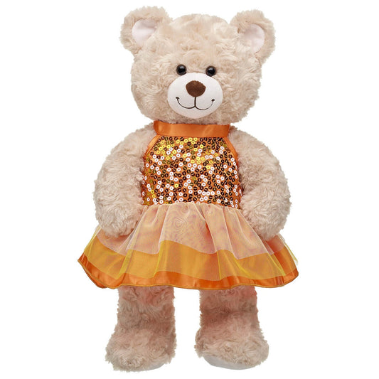 Candy Corn Sparkle Dress for Plush Toys | Build-A-Bear® - US 4071