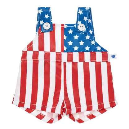 American Flag Overalls for Plush Toys | Build-A-Bear® - US 1241