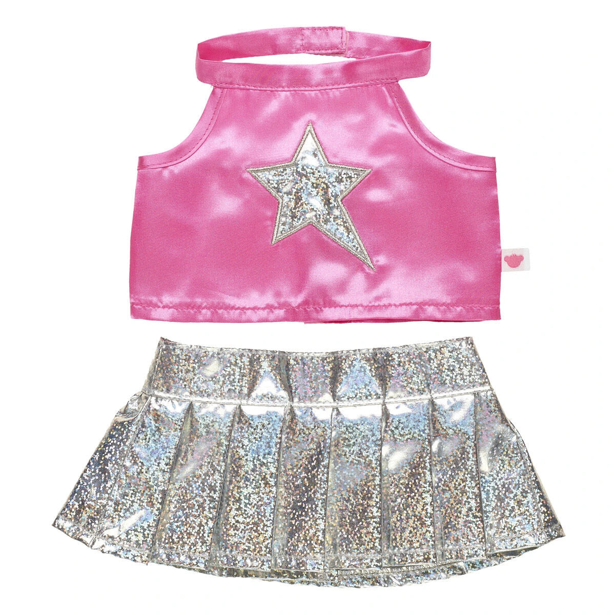 Silver Pleated Skirt Set for Plush Toys | Build-A-Bear® - US 1507