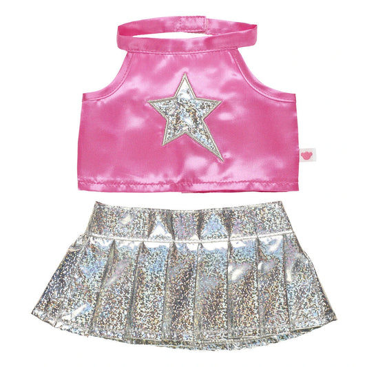 Silver Pleated Skirt Set for Plush Toys | Build-A-Bear® - US 9515