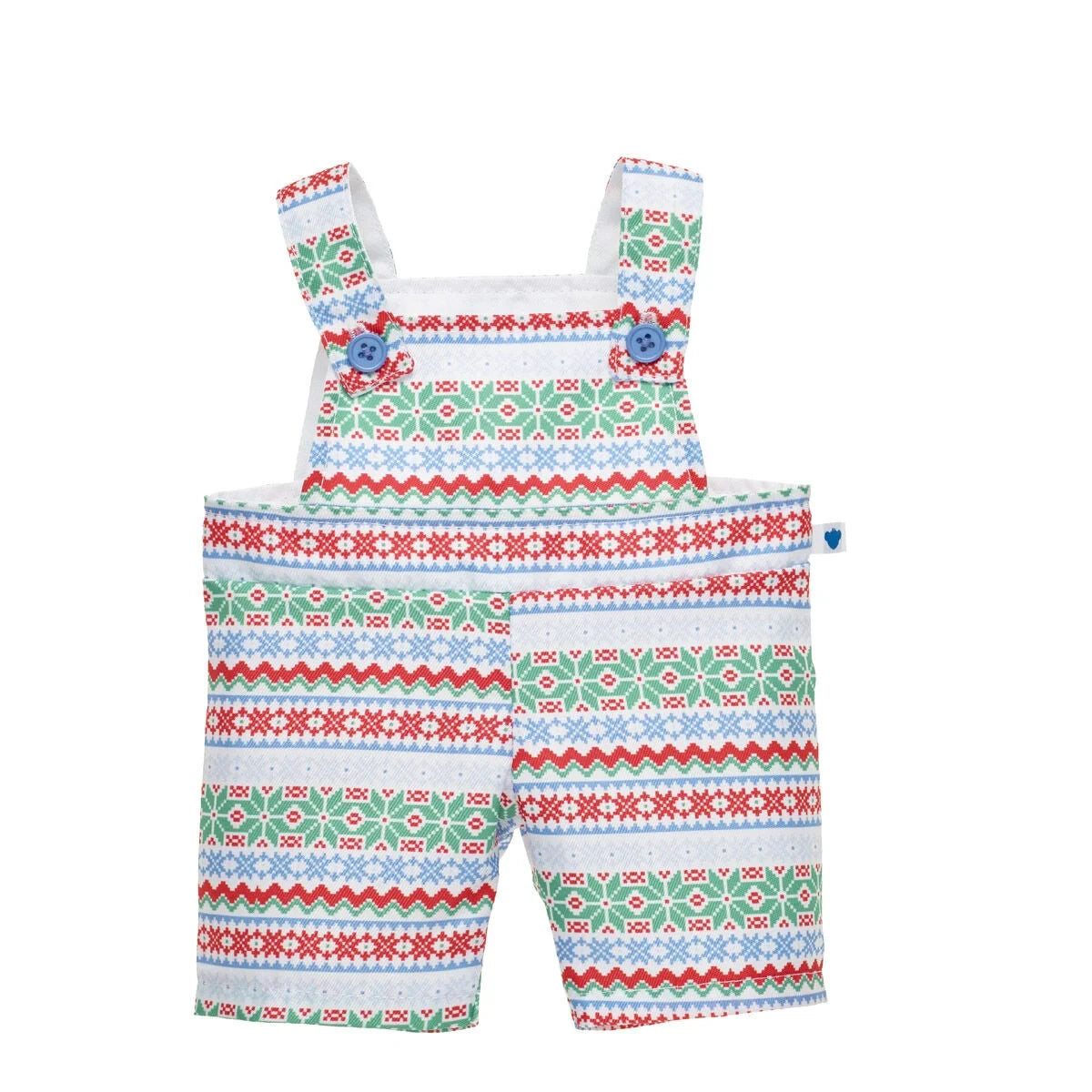Online-Only Fair Isle Overalls for Plush Toys | Build-A-Bear® - US 3407