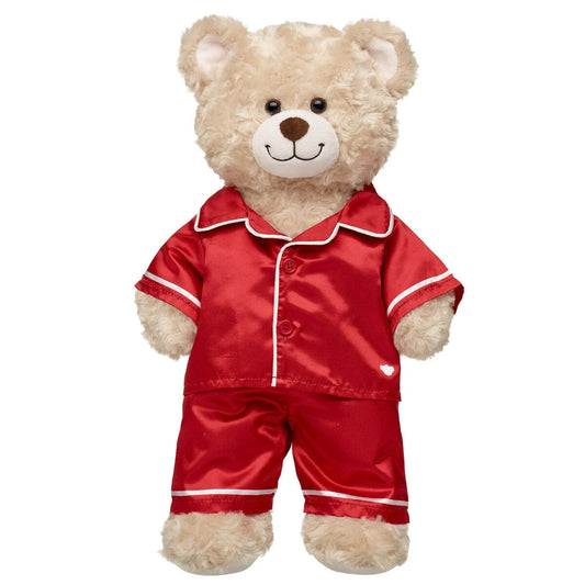 Red Satin PJs Set for Plush Toys | Build-A-Bear® - US 8347