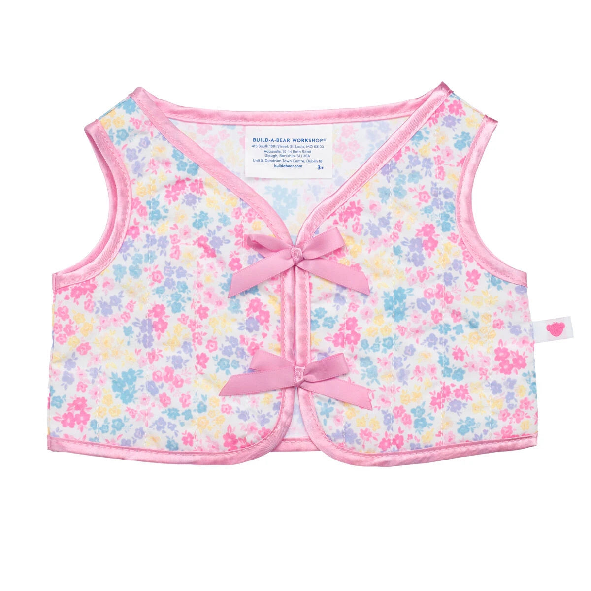 Floral Quilt Vest | Build-A-Bear - US 4782
