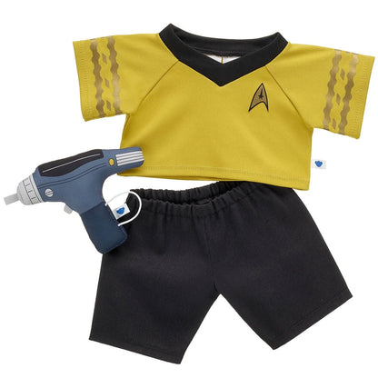 Star Trek: The Original Series Gold Uniform and Phaser Bundle | Build-A-Bear® - US 8375