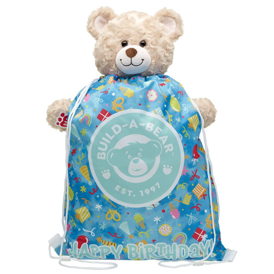 Tie-Dye Birthday Stuffed Animal Bear Carrier | Build-A-Bear® - US 9234