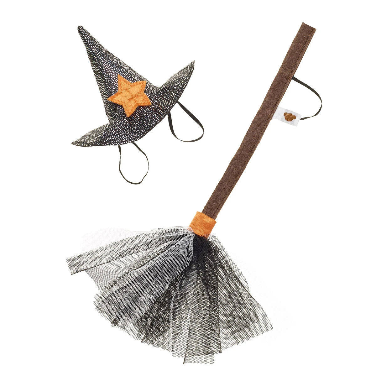 Witch Hat and Broom Set for Stuffed Animals | Build-A-Bear - US 2793