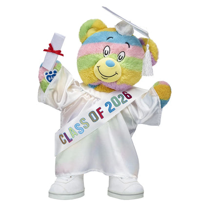 Oh, the Places You'll Go! Teddy Bear White | Build-A-Bear - US 3023